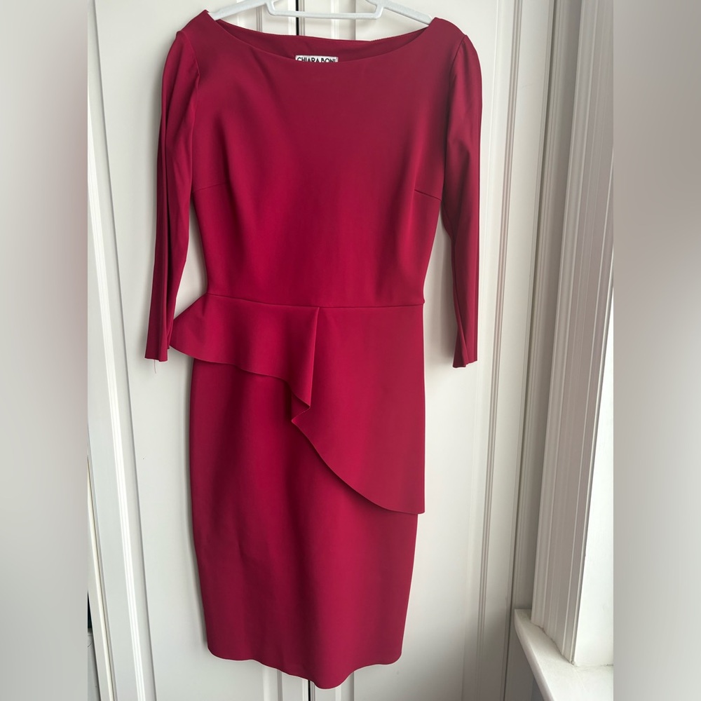 Chiara Boni Elegant Red Women's Dress